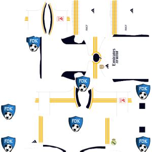 Real Madrid DLS Kits 2024 – Dream League Soccer Kits.
